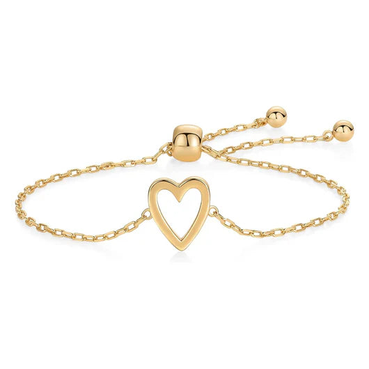 Mother-Daughter Heart Bracelets