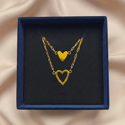 Mother-Daughter Heart Bracelets