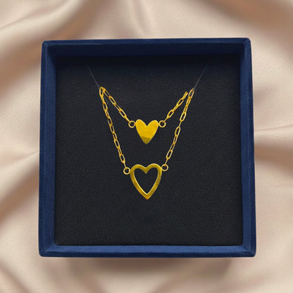 Mother-Daughter Heart Bracelets