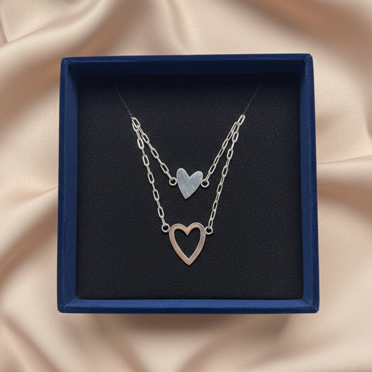 Mother-Daughter Heart Bracelets