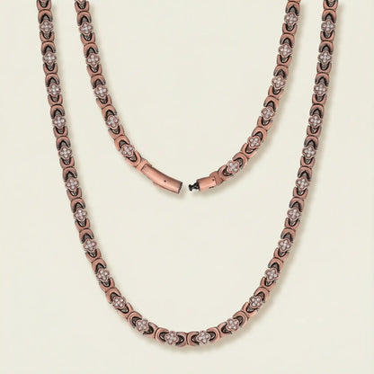 Camelia Copper Necklace
