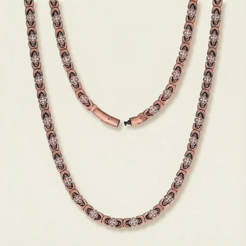 Camelia Copper Necklace