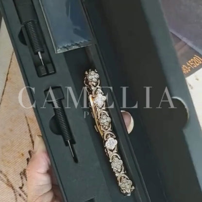 Camelia Copper Bracelet — Magnet-Therapy Inspired